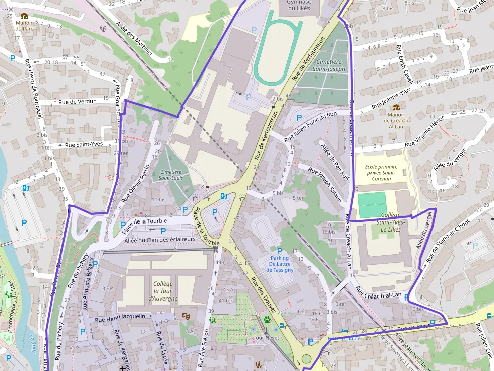 Appartement 28 m² une piece à vendre à Quimper