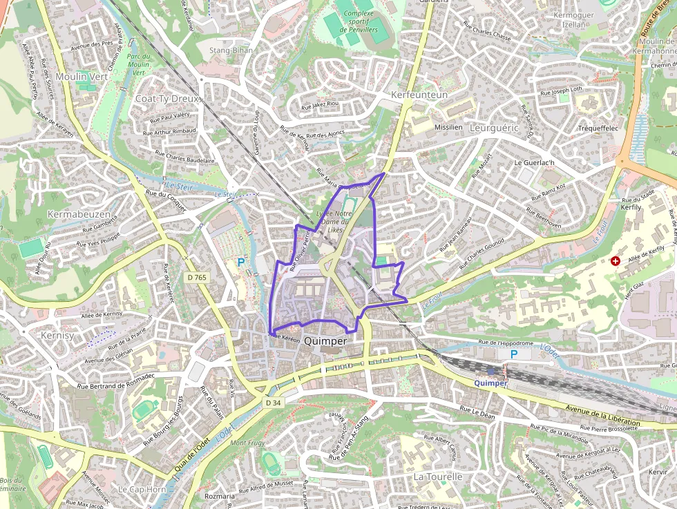 Appartement 28 m² une piece à vendre à Quimper