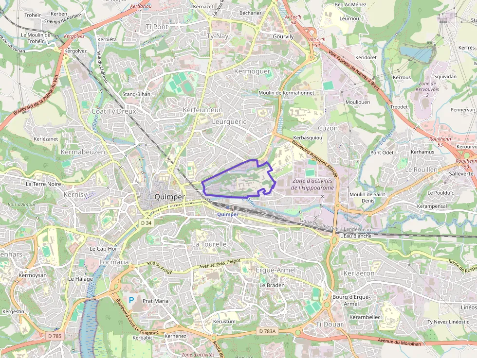 Appartement 66 m² deux pieces à vendre à Quimper