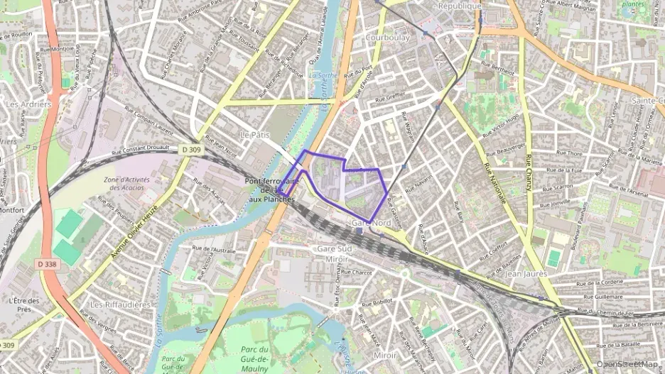 Appartement 93 m² quatre pièces à vendre à Le Mans