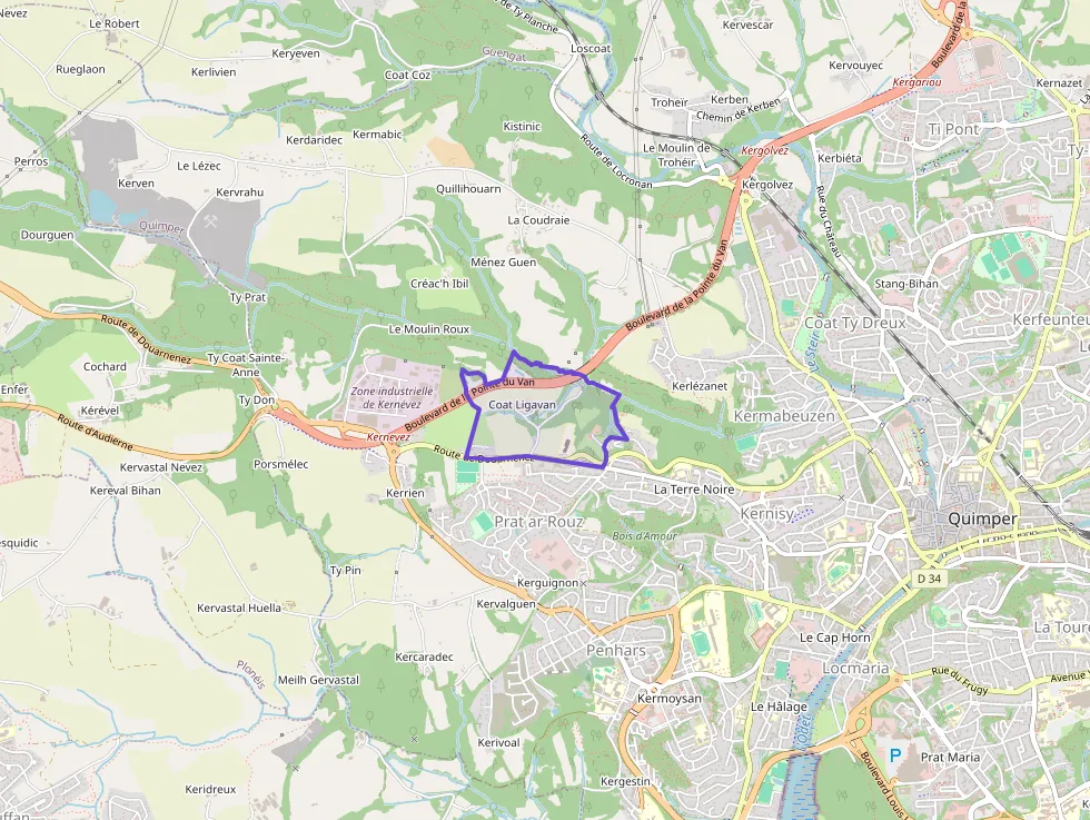 Appartement 73 m² quatre pièces à vendre à Quimper