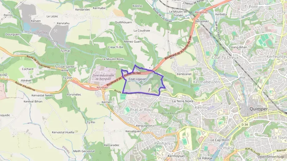 Appartement 100 m² cinq pièces à vendre à Quimper