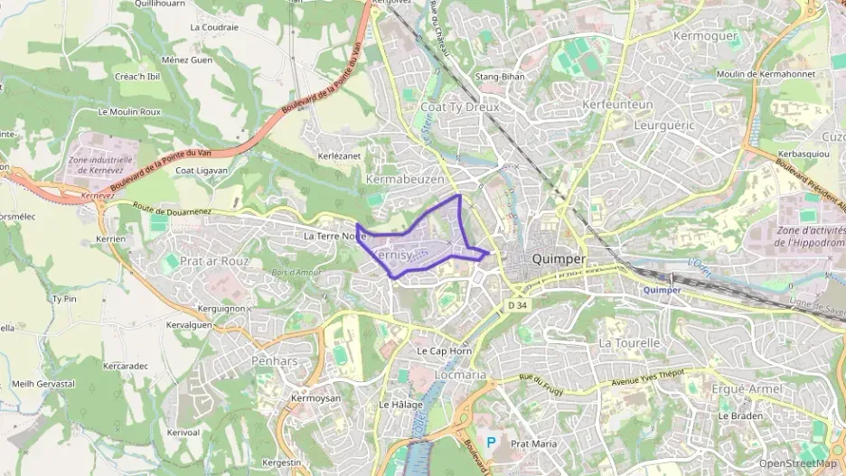 Appartement 51 m² deux pieces à vendre à Quimper Appartement 51 m² deux pieces à vendre à Quimper