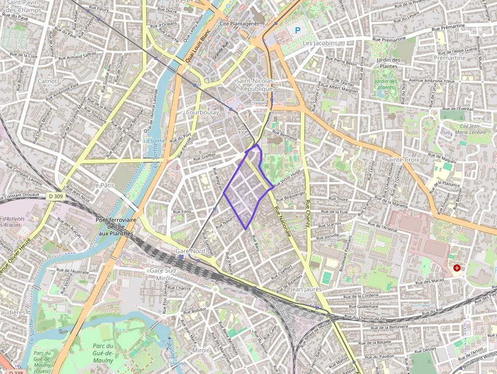 Appartement 96 m² quatre pièces à vendre à Le Mans