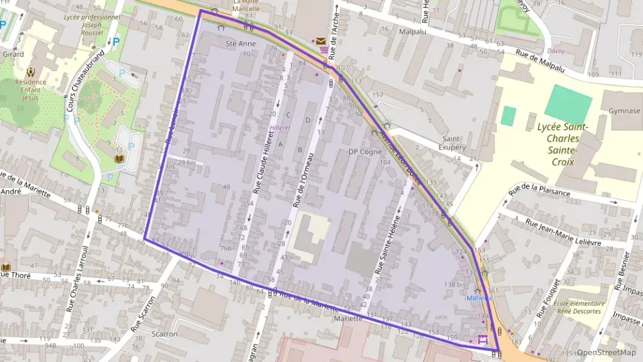 Appartement 30 m² une piece à vendre à Le Mans