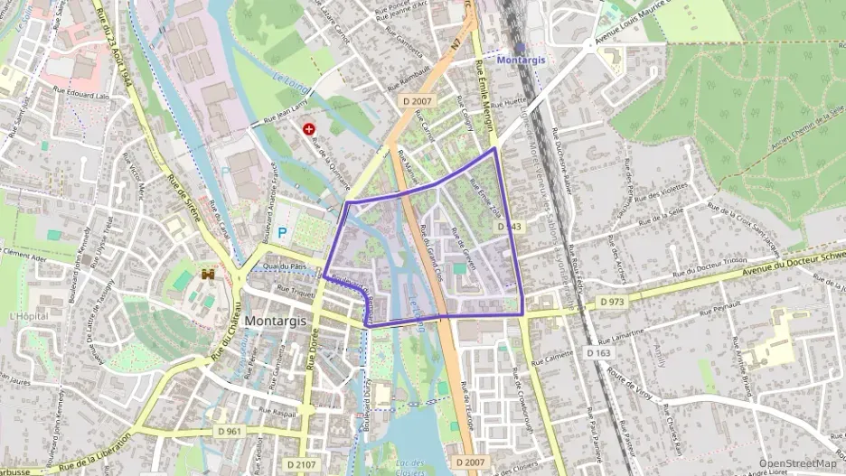 Appartement 79 m² quatre pièces à vendre à Montargis