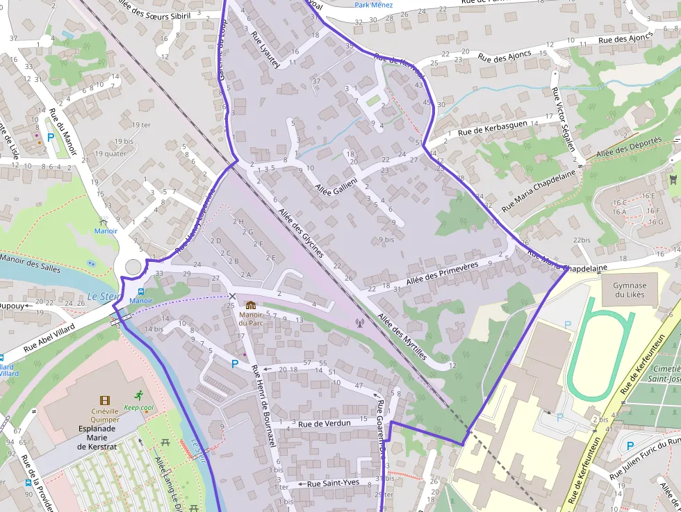 Appartement 67 m² quatre pièces à vendre à Quimper