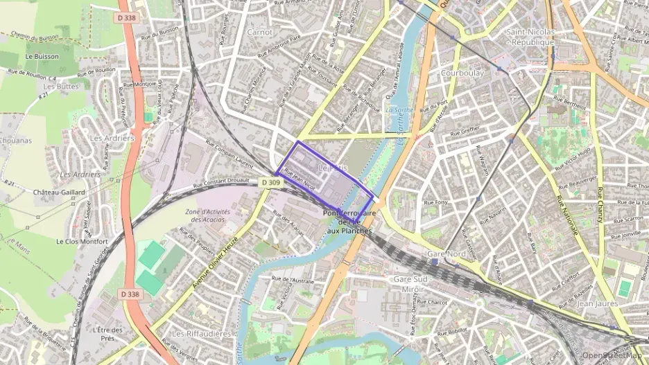 Appartement 89 m² quatre pièces à vendre à Le Mans