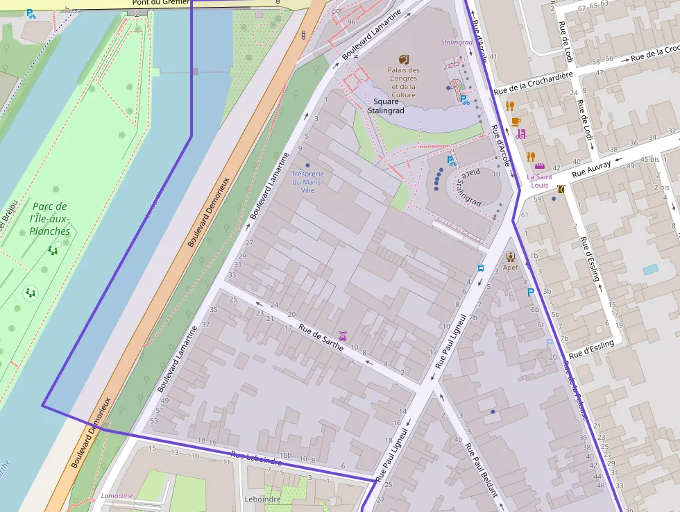 Appartement 96 m² quatre pièces à vendre à Le Mans