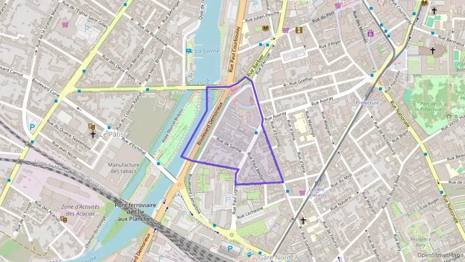 Appartement 96 m² quatre pièces à vendre à Le Mans Appartement 96 m² quatre pièces à vendre à Le Mans