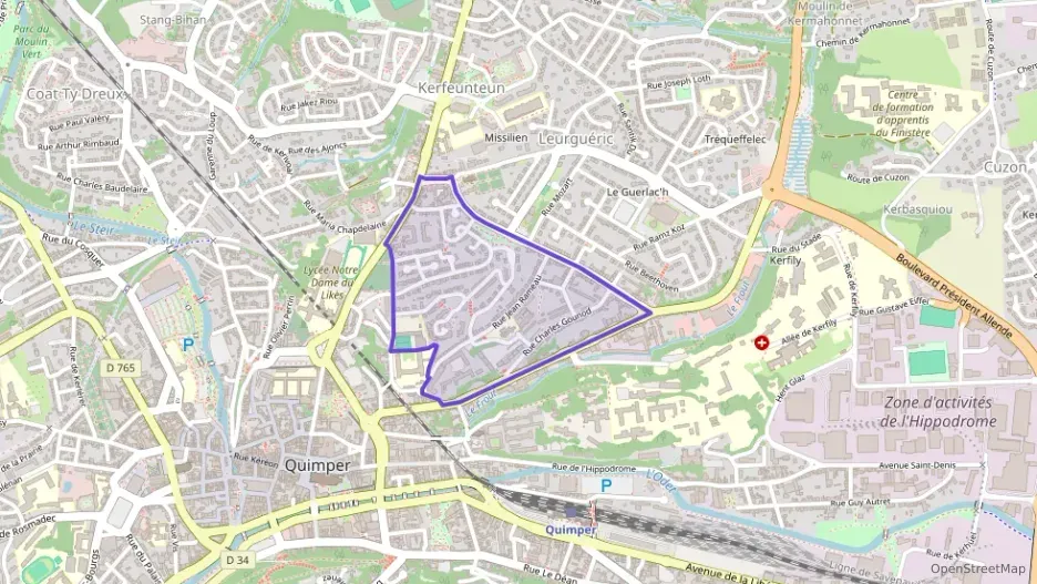 Appartement 60 m² quatre pièces à vendre à Quimper Appartement 60 m² quatre pièces à vendre à Quimper