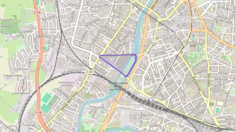 Appartement 52 m² trois pièces à vendre à Le Mans Appartement 52 m² trois pièces à vendre à Le Mans