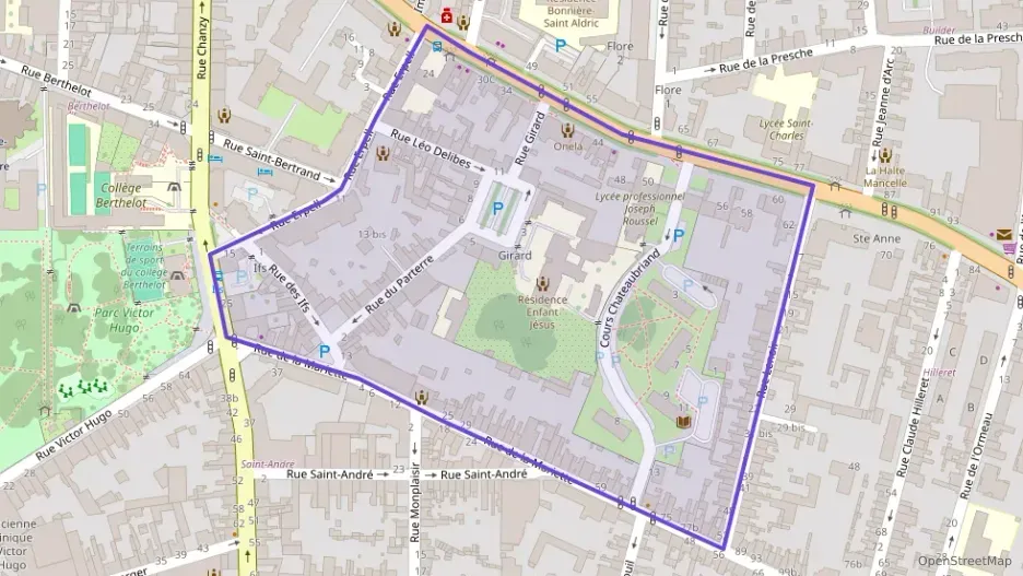 Appartement 83 m² quatre pièces à vendre à Le Mans