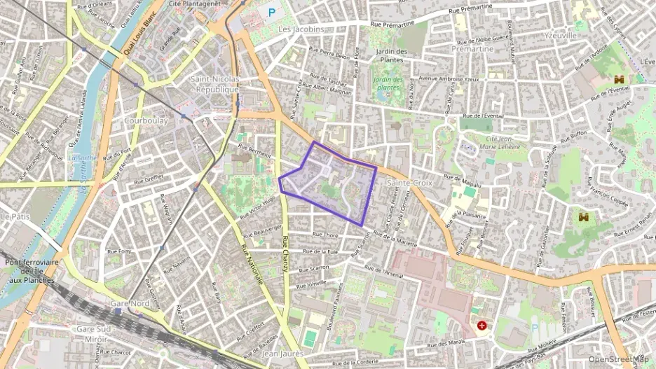 Appartement 83 m² quatre pièces à vendre à Le Mans