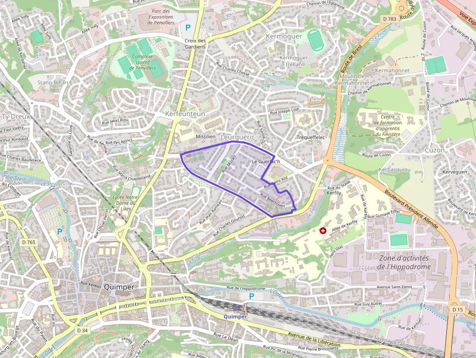 Appartement 125 m² 5 pièces à vendre à Quimper