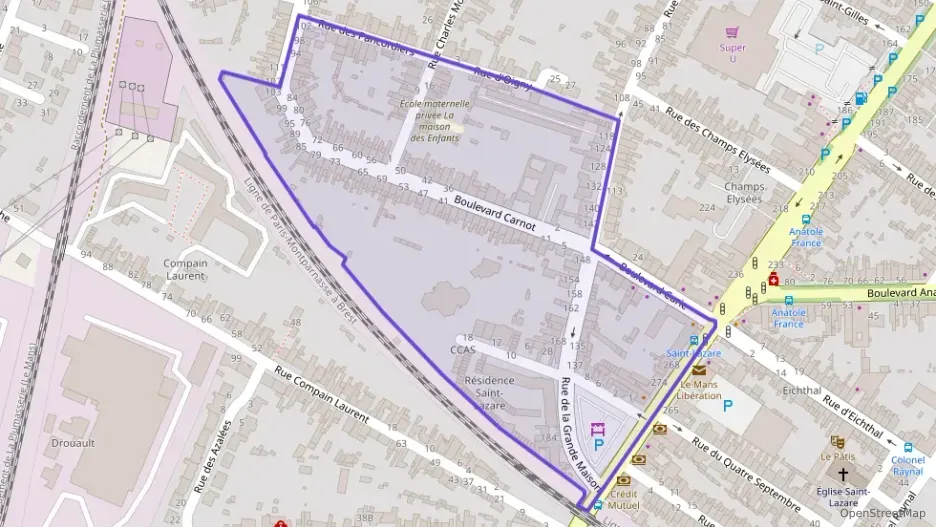 Appartement 68 m² quatre pièces à vendre à Le Mans Appartement 68 m² quatre pièces à vendre à Le Mans