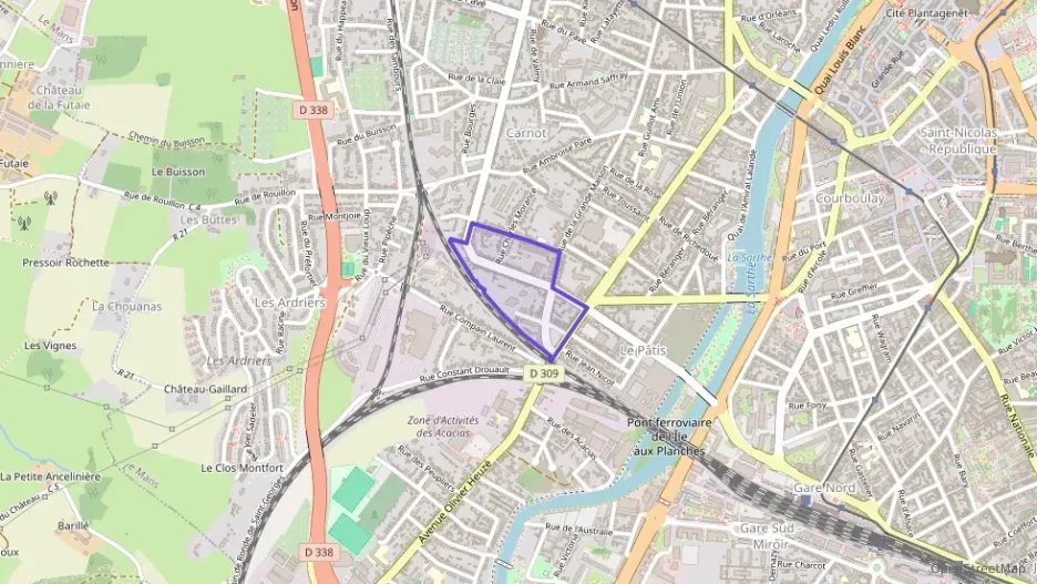 Appartement 68 m² quatre pièces à vendre à Le Mans Appartement 68 m² quatre pièces à vendre à Le Mans