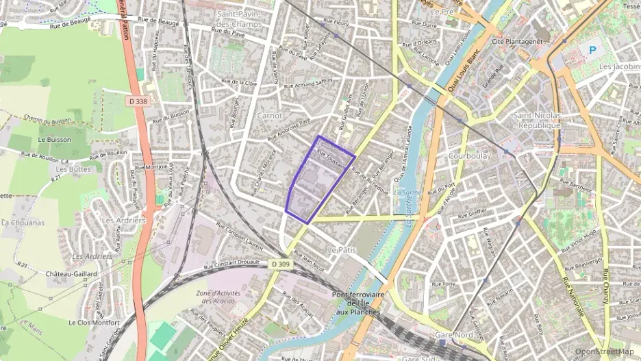 Appartement 49 m² trois pièces à vendre à Le Mans Appartement 49 m² trois pièces à vendre à Le Mans