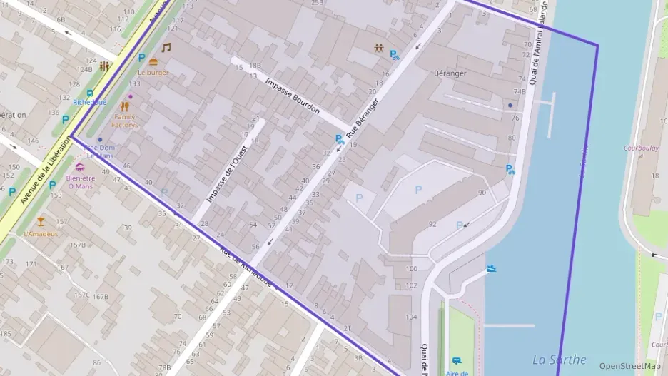 Appartement 80 m² trois pièces à vendre à Le Mans