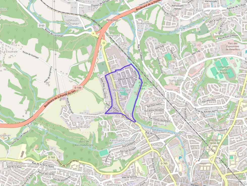 Appartement 27 m² une piece à vendre à Quimper