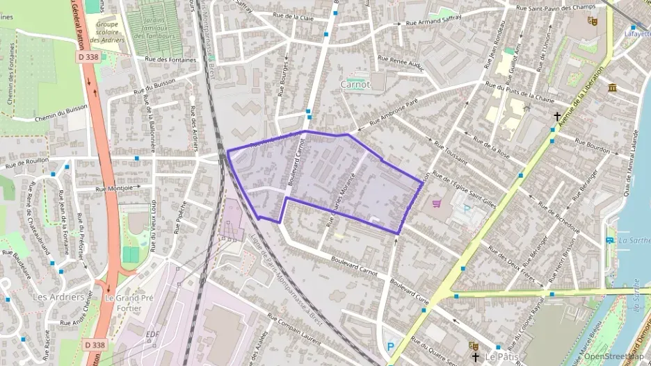 Appartement 72 m² quatre pièces à vendre à Le Mans Appartement 72 m² quatre pièces à vendre à Le Mans