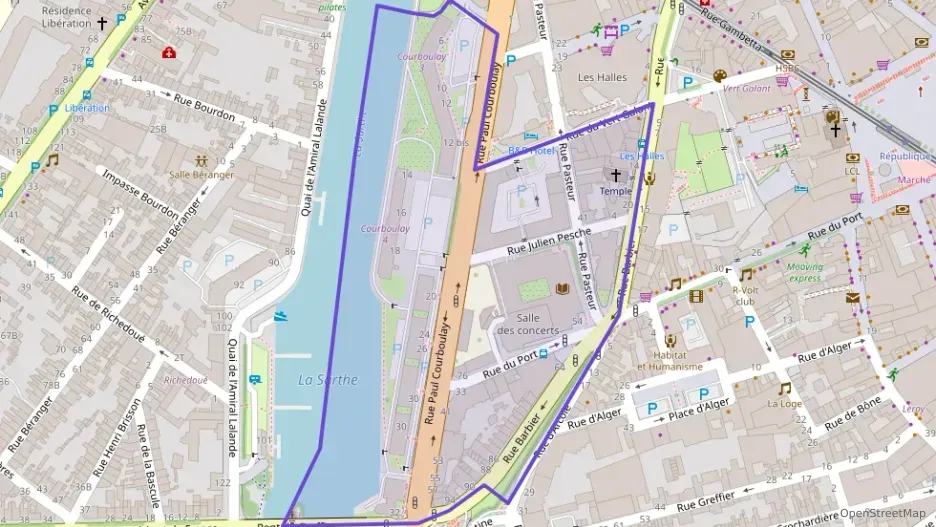 Appartement 130 m² quatre pièces à vendre à Le Mans