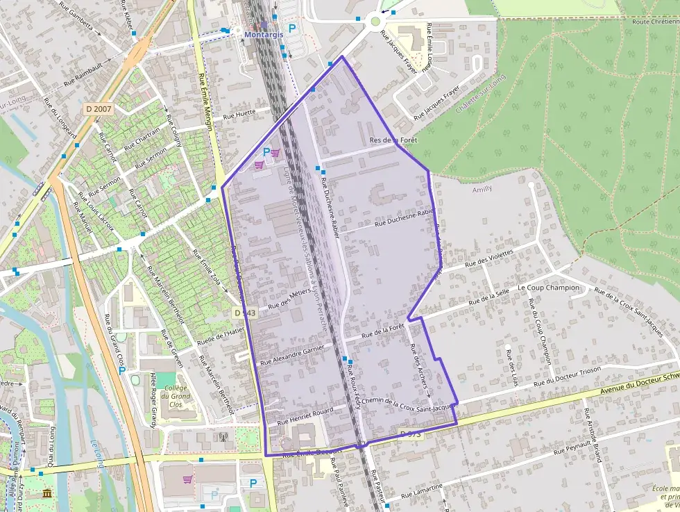 Appartement 88 m² quatre pièces à vendre à Montargis