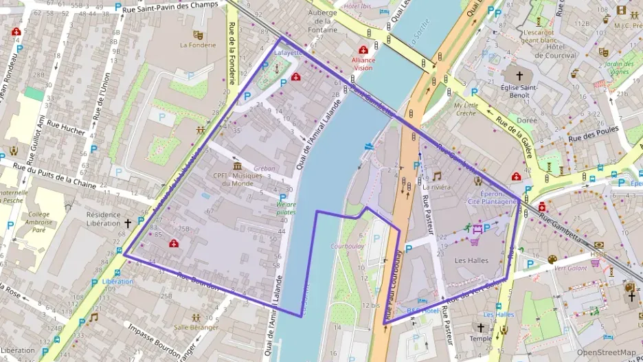 Appartement 112 m² quatre pièces à vendre à Le Mans