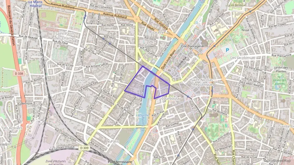 Appartement 112 m² quatre pièces à vendre à Le Mans