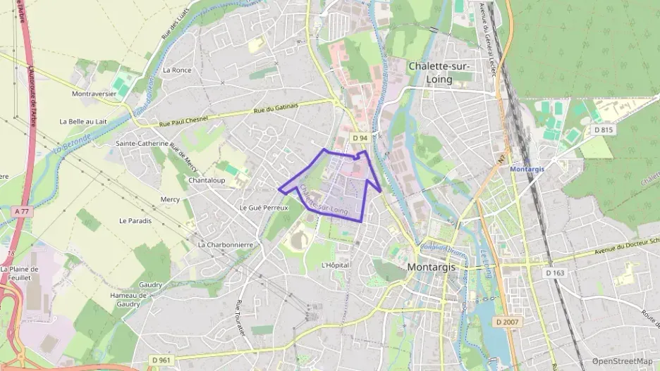 Appartement 36 m² une piece à vendre à Châlette-sur-Loing