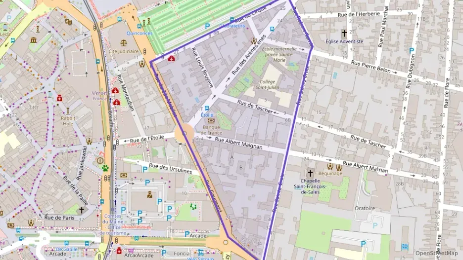 Appartement 101 m² quatre pièces à vendre à Le Mans Appartement 101 m² quatre pièces à vendre à Le Mans