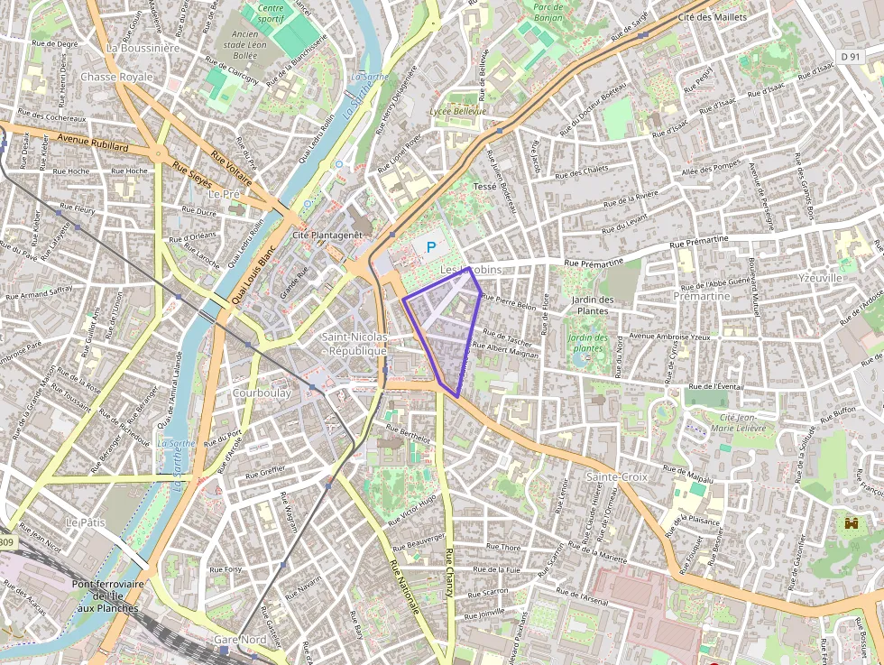 Appartement 101 m² quatre pièces à vendre à Le Mans