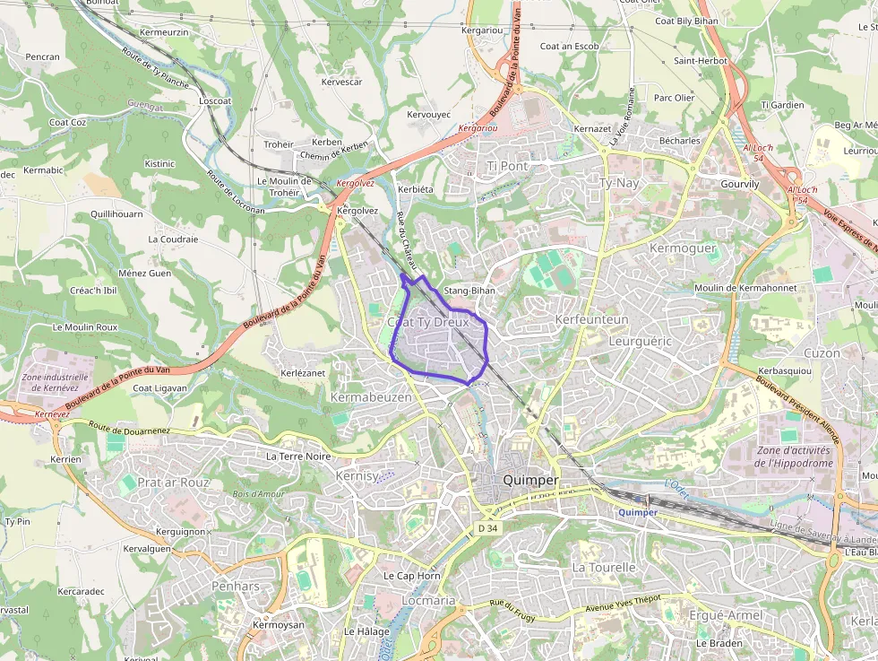 Appartement 32 m² une piece à vendre à Quimper