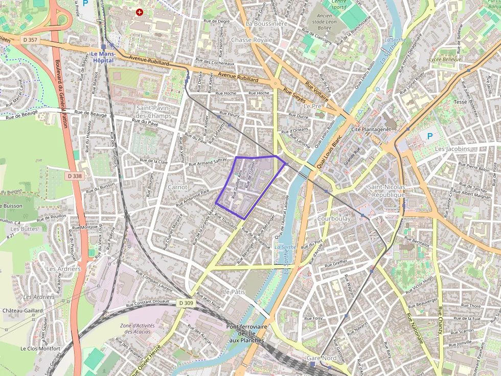 Appartement 85 m² trois pièces à vendre à Le Mans