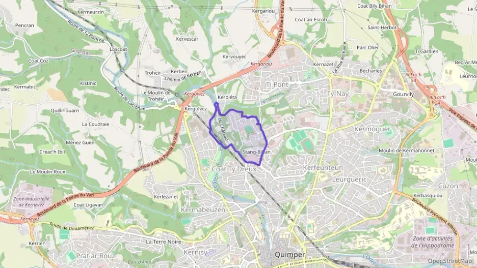 Appartement 70 m² trois pièces à vendre à Quimper Appartement 70 m² trois pièces à vendre à Quimper