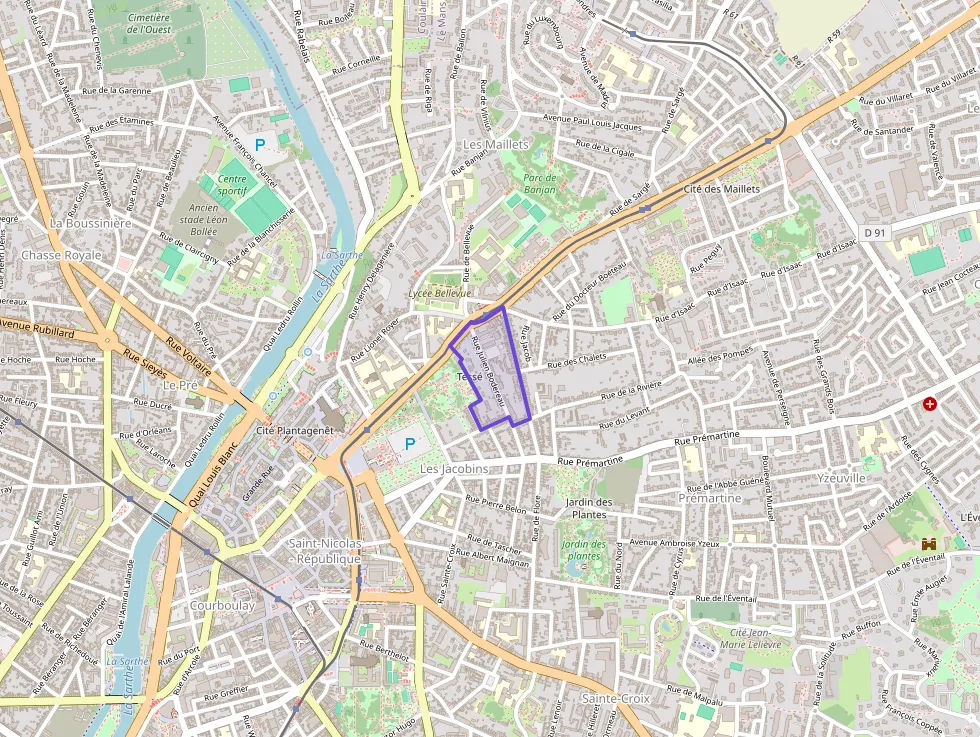 Appartement 91 m² quatre pièces à vendre à Le Mans