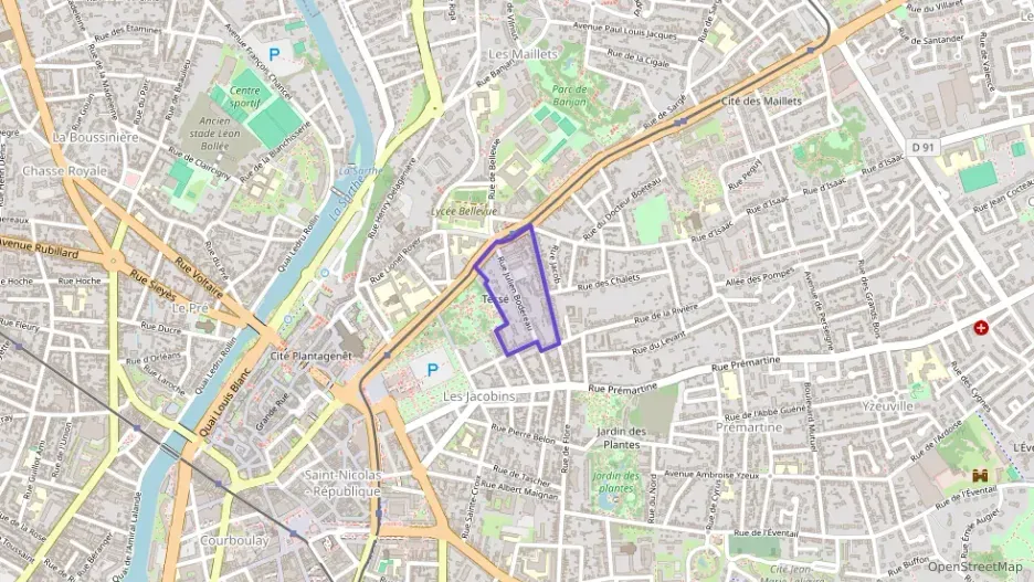 Appartement 91 m² quatre pièces à vendre à Le Mans