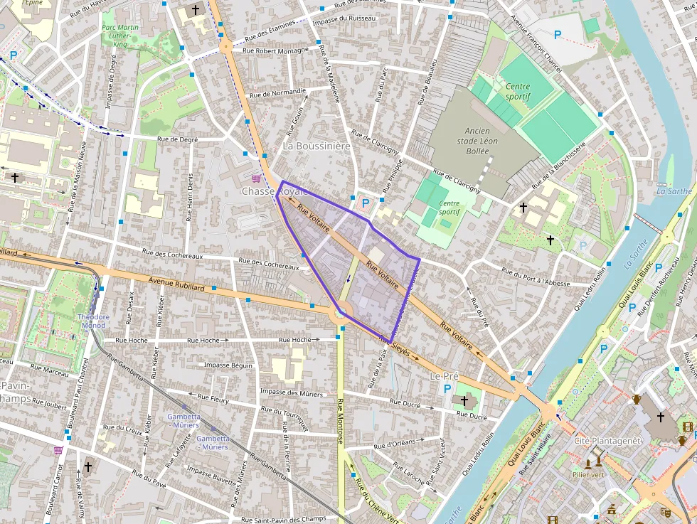 Appartement 40 m² une piece à vendre à Le Mans