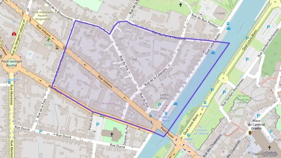 Appartement 50 m² deux pieces à vendre à Le Mans