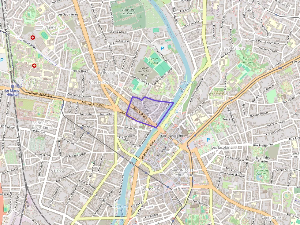 Appartement 50 m² deux pieces à vendre à Le Mans