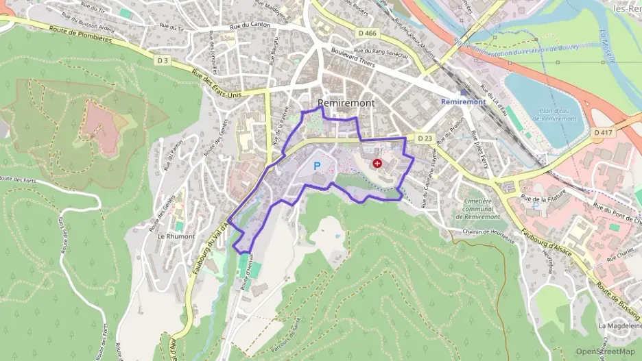 Appartement 105 m² quatre pièces à vendre à Remiremont Appartement 105 m² quatre pièces à vendre à Remiremont