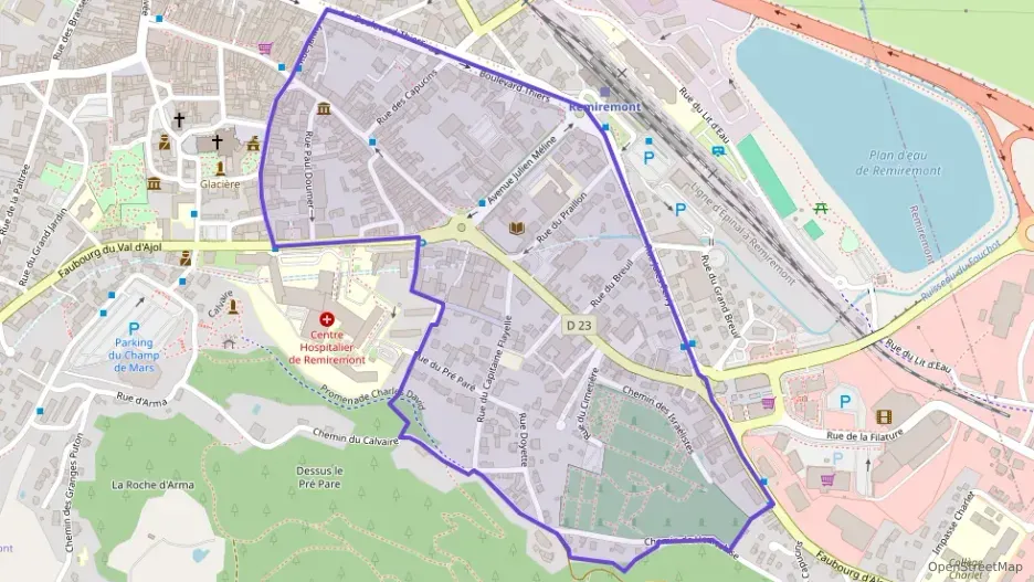 Appartement 74 m² trois pièces à vendre à Remiremont Appartement 74 m² trois pièces à vendre à Remiremont