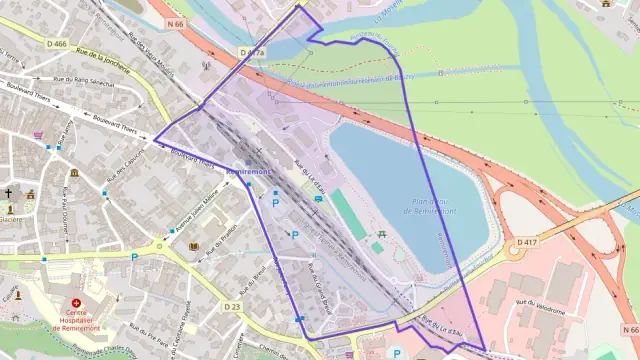 Appartement 73 m² quatre pièces à vendre à Remiremont