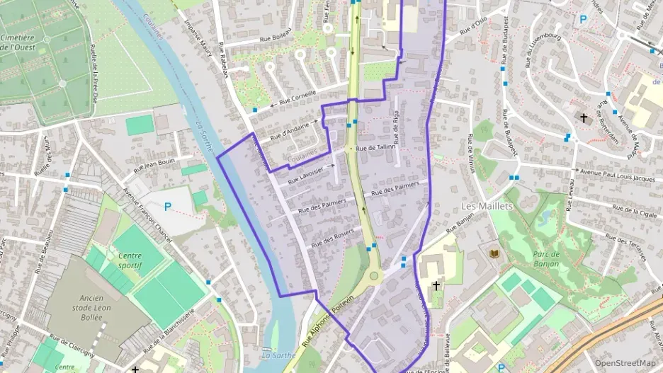 Appartement 50 m² trois pièces à vendre à Le Mans