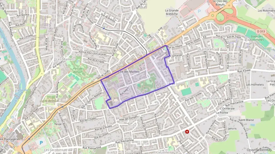 Appartement 79 m² quatre pièces à vendre à Le Mans