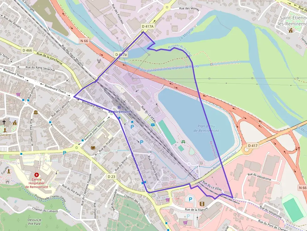 Appartement 94 m² deux pieces à vendre à Remiremont