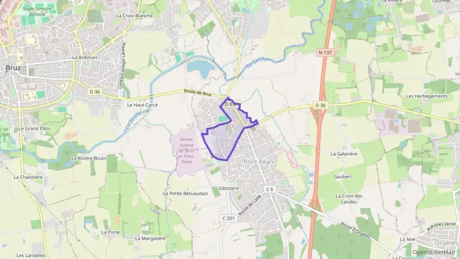 Appartement 49 m² deux pieces à vendre à Pont-Péan Appartement 49 m² deux pieces à vendre à Pont-Péan