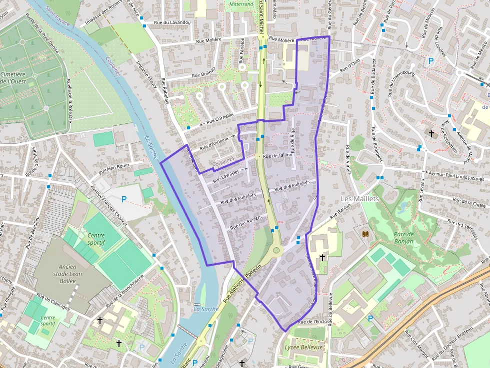 Appartement 40 m² deux pieces à vendre à Le Mans