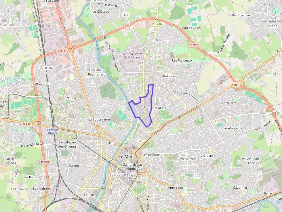 Appartement 40 m² deux pieces à vendre à Le Mans