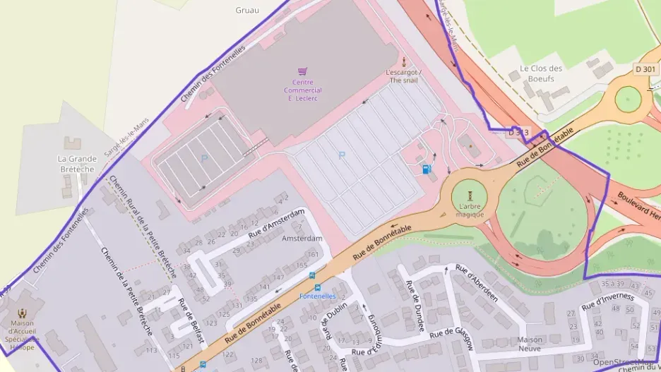 Appartement 70 m² quatre pièces à vendre à Le Mans